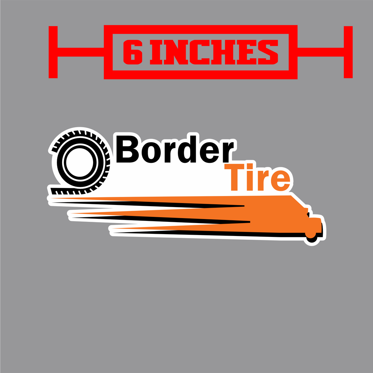 Border Tire Decal