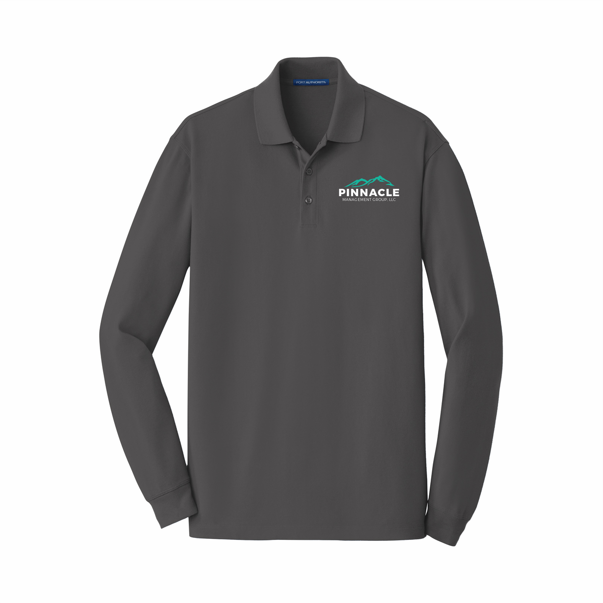 PMG Long-Sleeve Cotton Polo