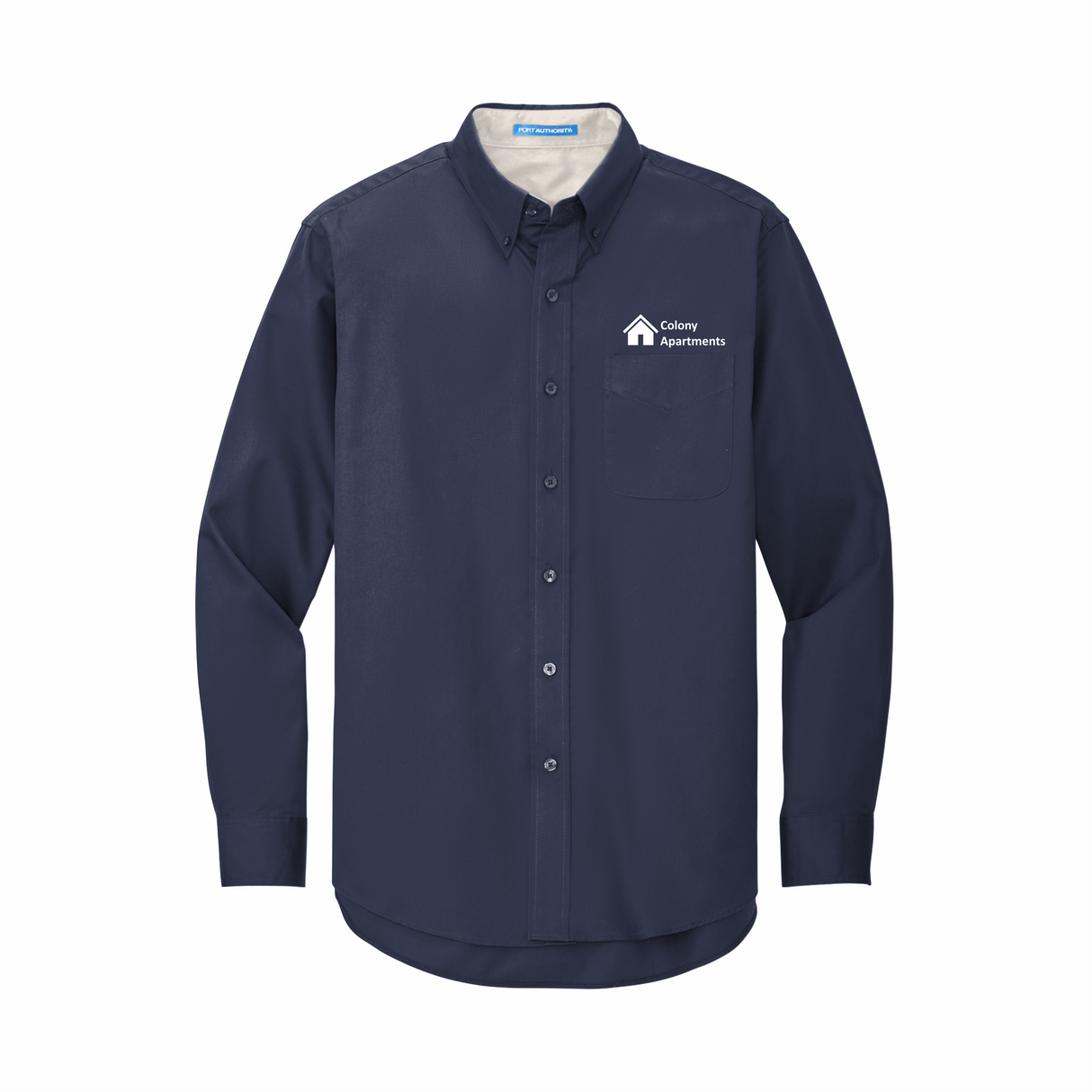CA Long-Sleeve Full Button Shirt