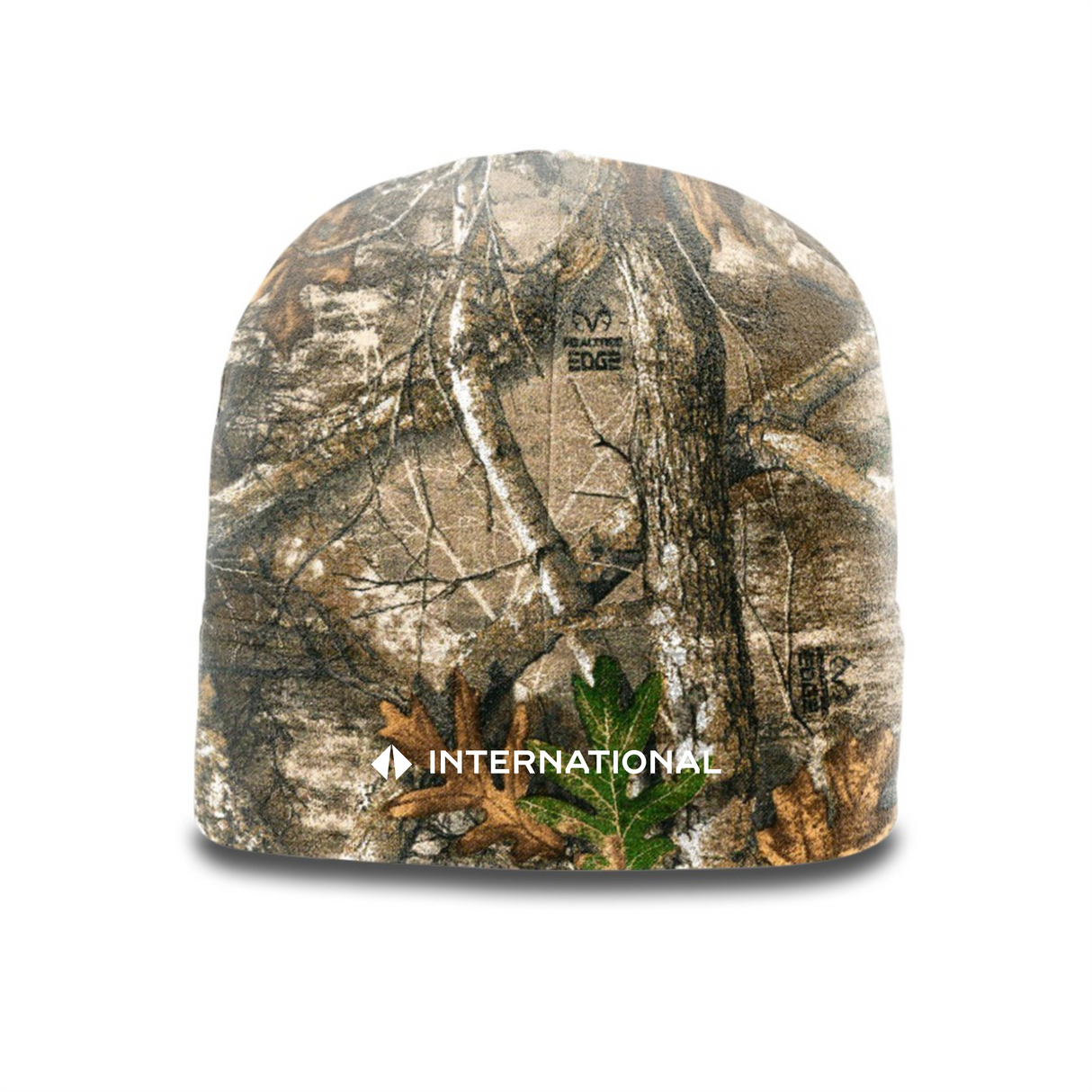 BI International Camo Microfleece Beanie