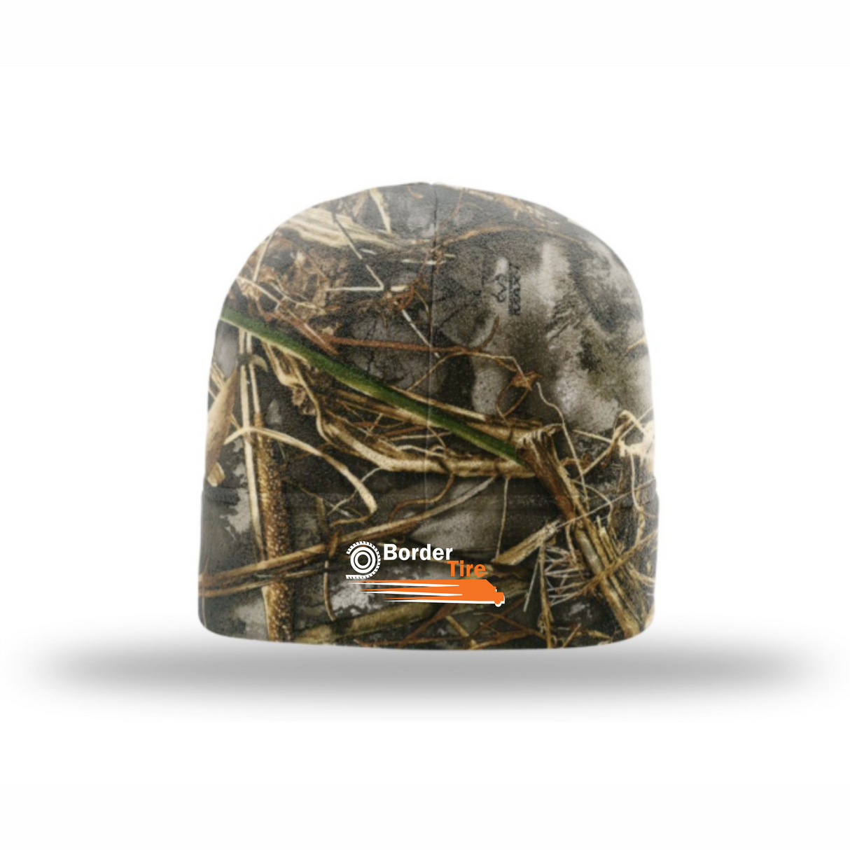 Border Tire Camo Microfleece Beanie