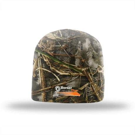 Border Tire Camo Microfleece Beanie
