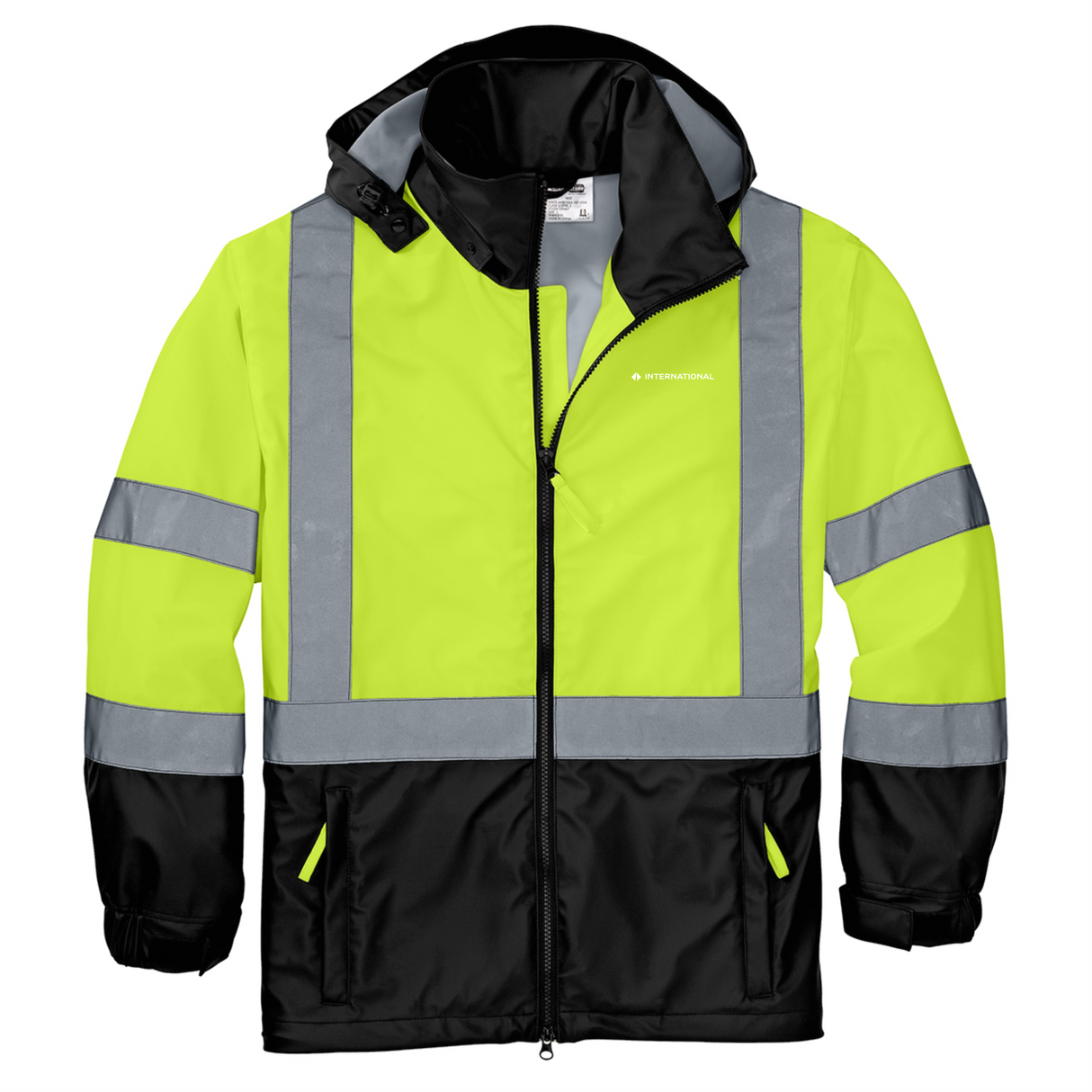 BI International ANSI 107 Class 3 Safety Windbreaker