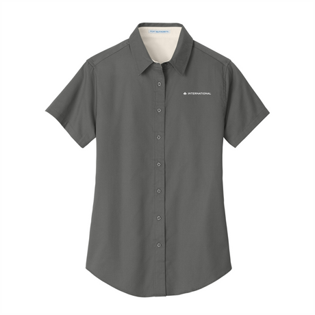 BI International Ladies' Easy Care Full-Button Shirt