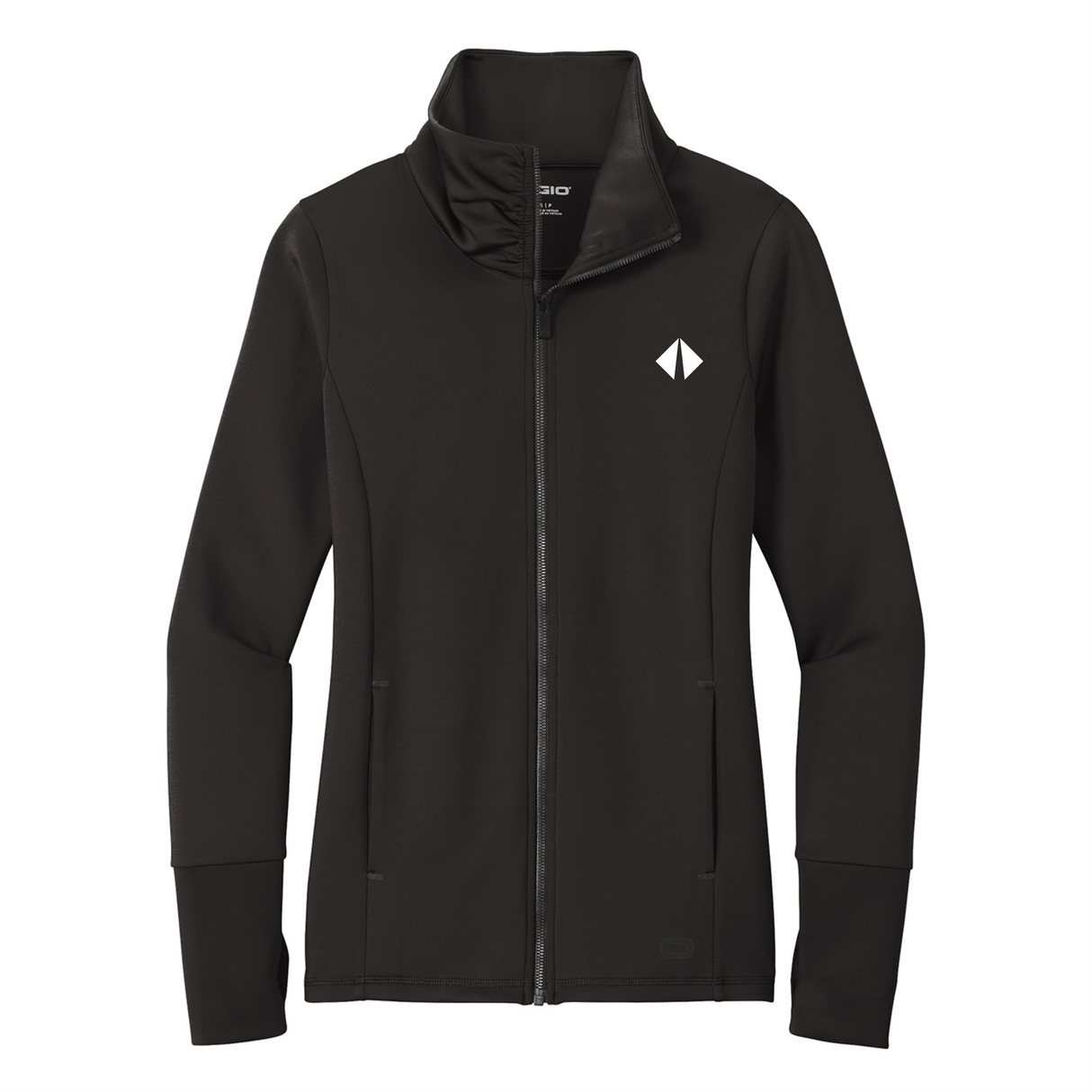 BI Diamond Ladies' Modern Performance Full-Zip
