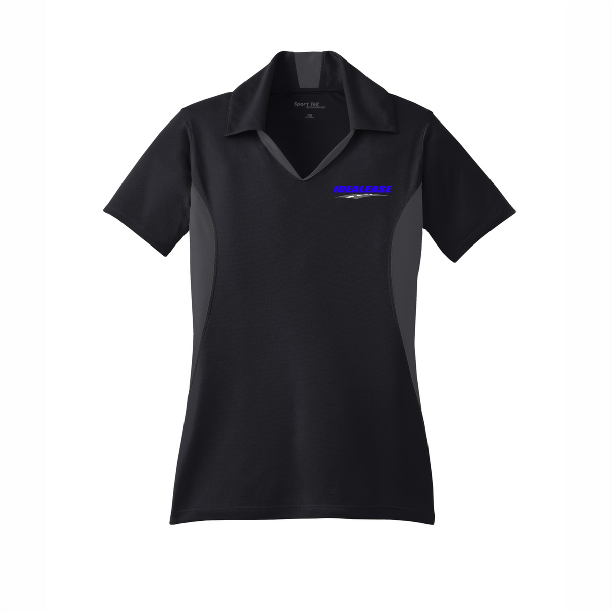 Idealease Official Uniform Ladies' Side Blocked Micropique Performance Polo