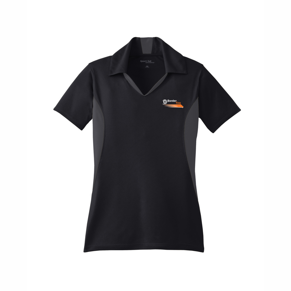 Border TIre Ladies' Side Blocked Micropique Performance Polo