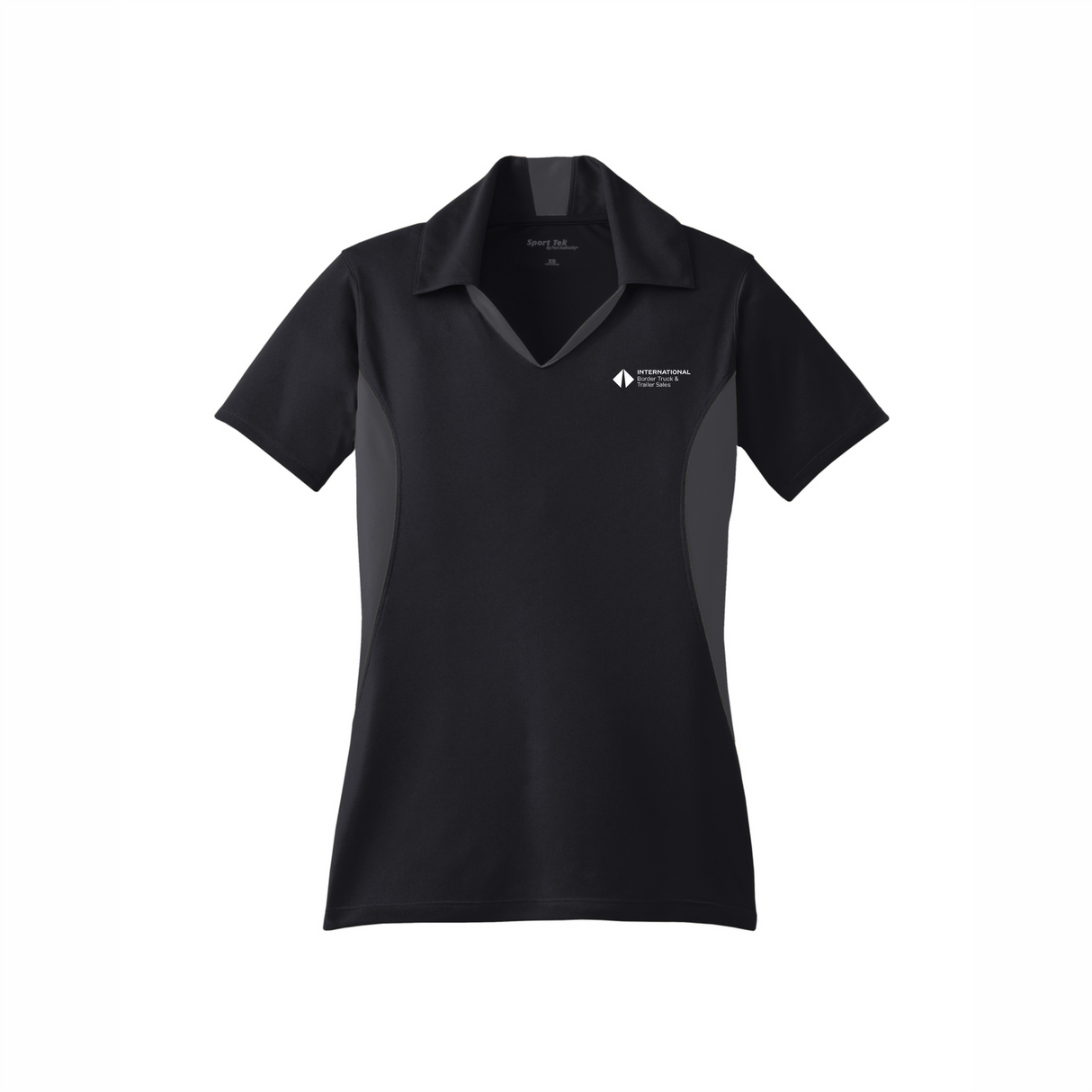 BI T&T Official Uniform Ladies' Side Blocked Micropique Performance Polo