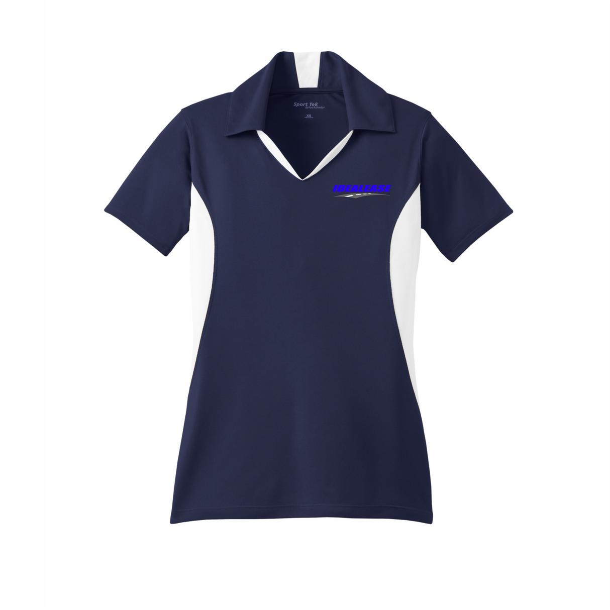 Idealease Official Uniform Ladies' Side Blocked Micropique Performance Polo