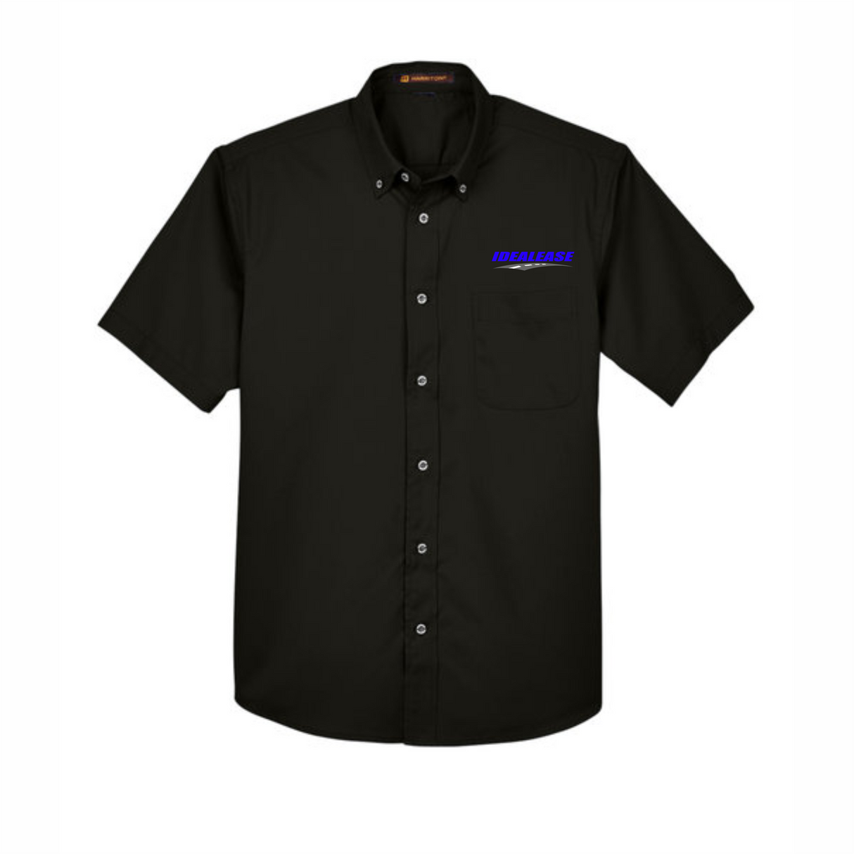 Idealease Easy Blend™ Short-Sleeve Twill Shirt with Stain-Release