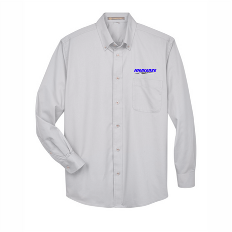 Idealease Tall Easy Blend™ Long-Sleeve Twill Shirt with Stain-Release