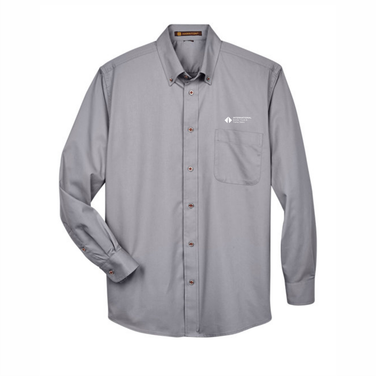 BI T&T Tall Easy Blend™ Long-Sleeve Twill Shirt with Stain-Release