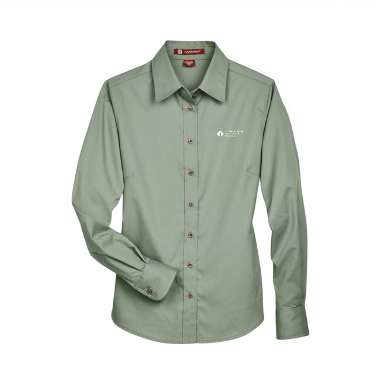 BI T&T Ladies' Easy Blend™ Long-Sleeve Twill Shirt with Stain-Release