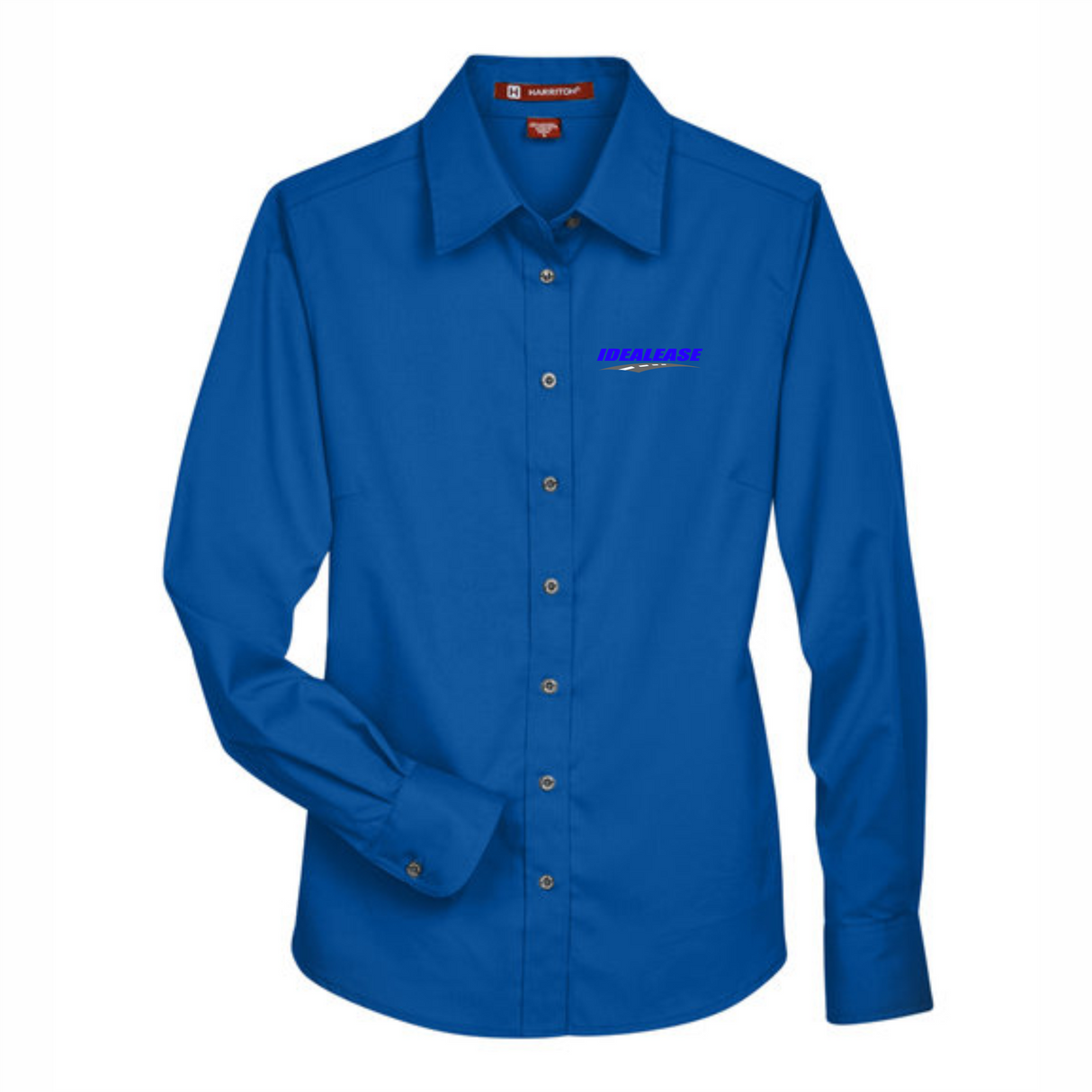 Idealease Ladies' Easy Blend™ Long-Sleeve Twill Shirt with Stain-Release