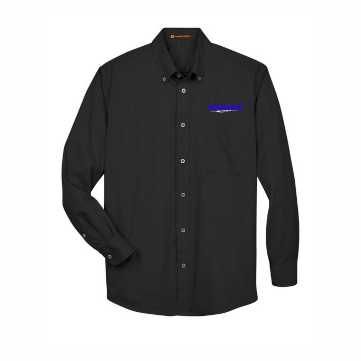 Idealease Easy Blend™ Long-Sleeve Twill Shirt with Stain-Release