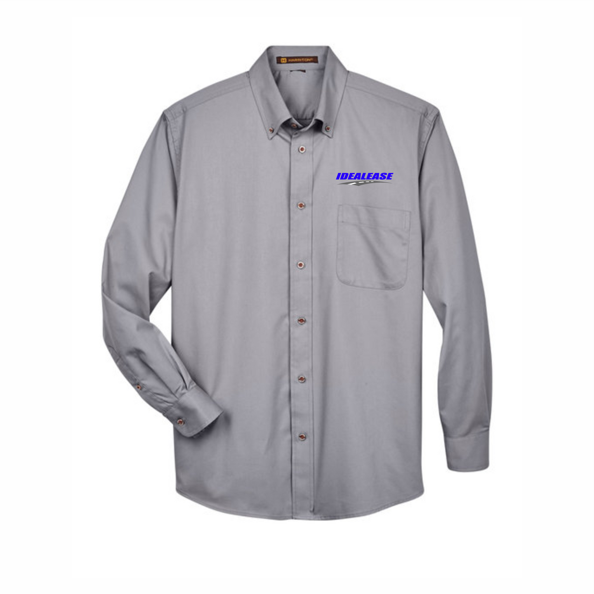 Idealease Easy Blend™ Long-Sleeve Twill Shirt with Stain-Release
