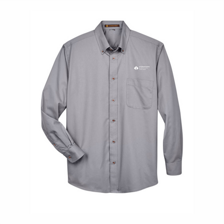 BI T&T Easy Blend™ Long-Sleeve Twill Shirt with Stain-Release