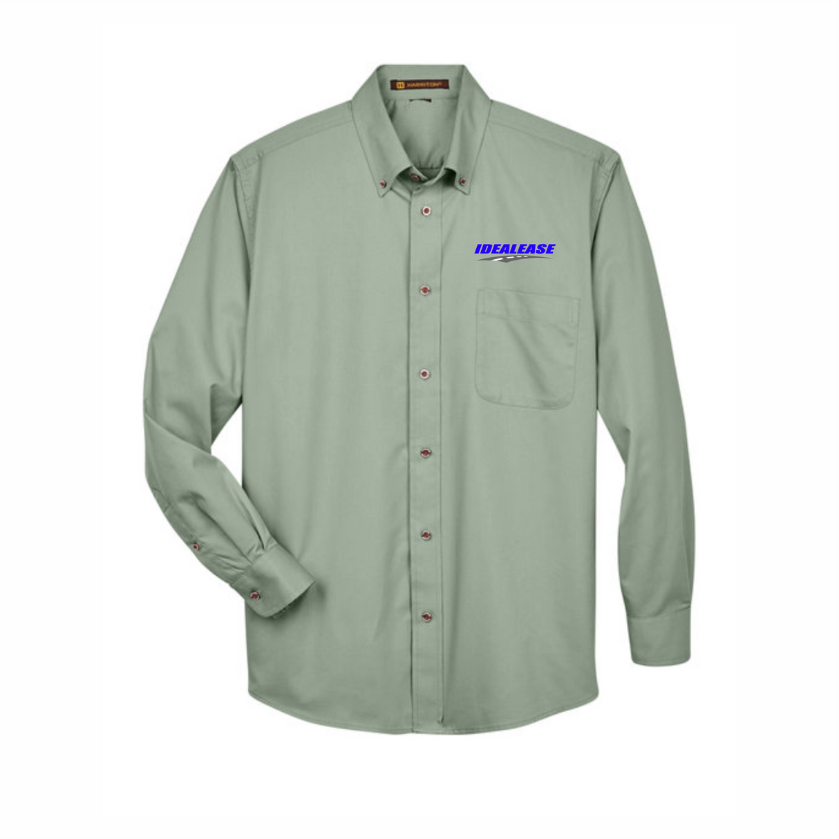 Idealease Easy Blend™ Long-Sleeve Twill Shirt with Stain-Release