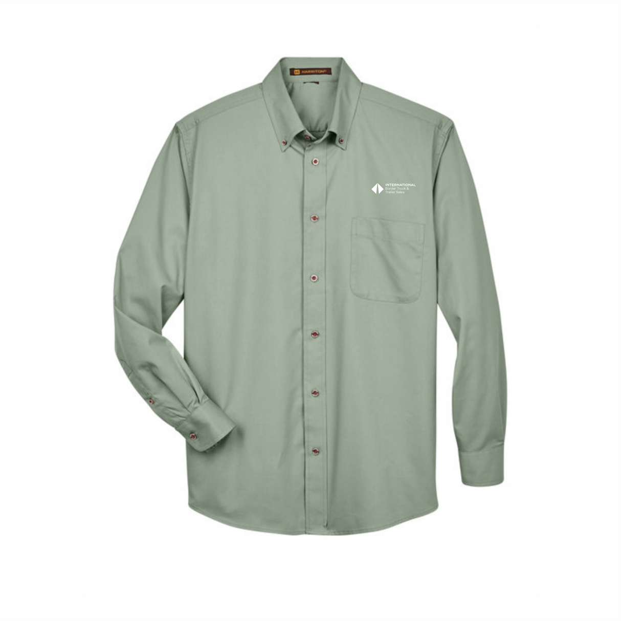 BI T&T Easy Blend™ Long-Sleeve Twill Shirt with Stain-Release