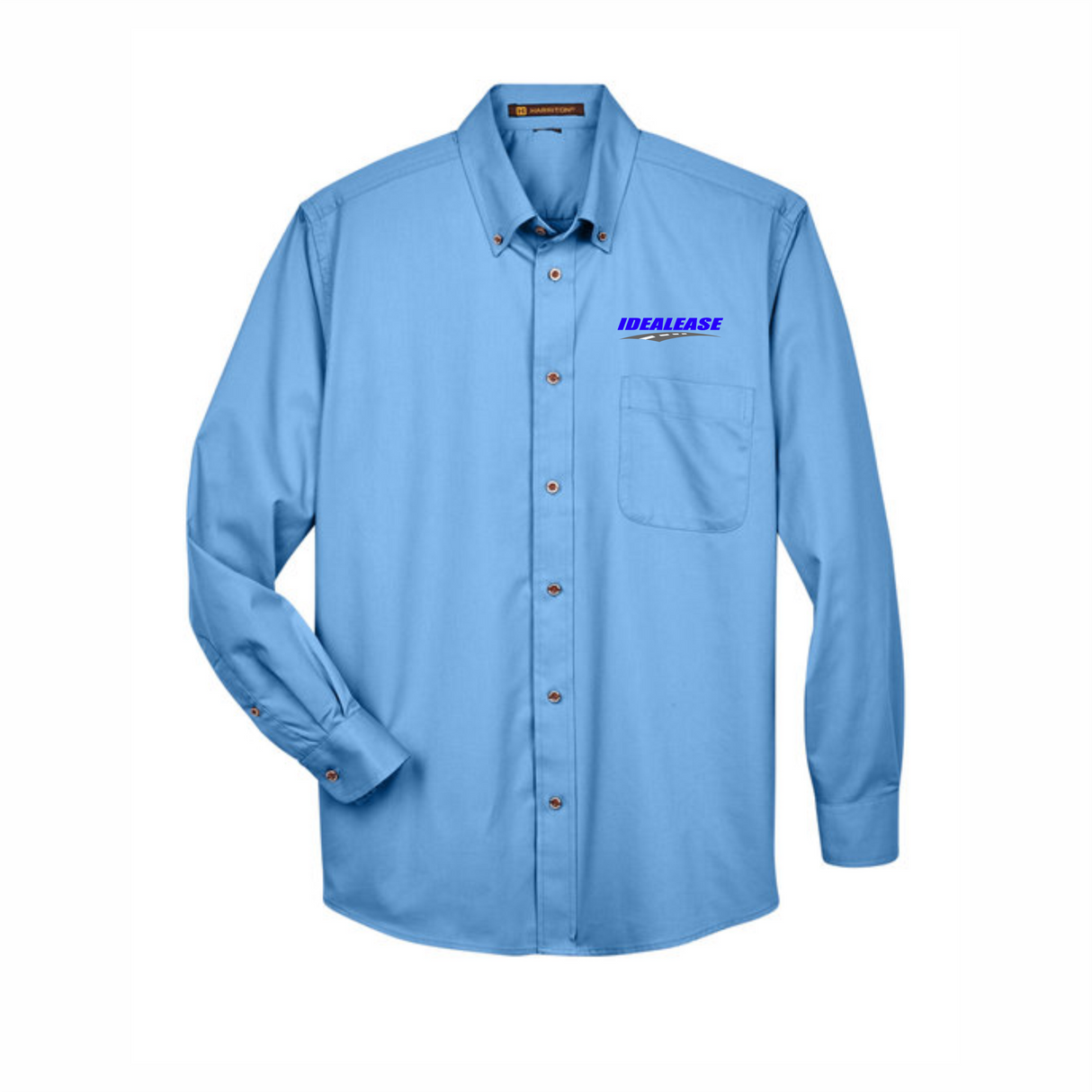 Idealease Easy Blend™ Long-Sleeve Twill Shirt with Stain-Release