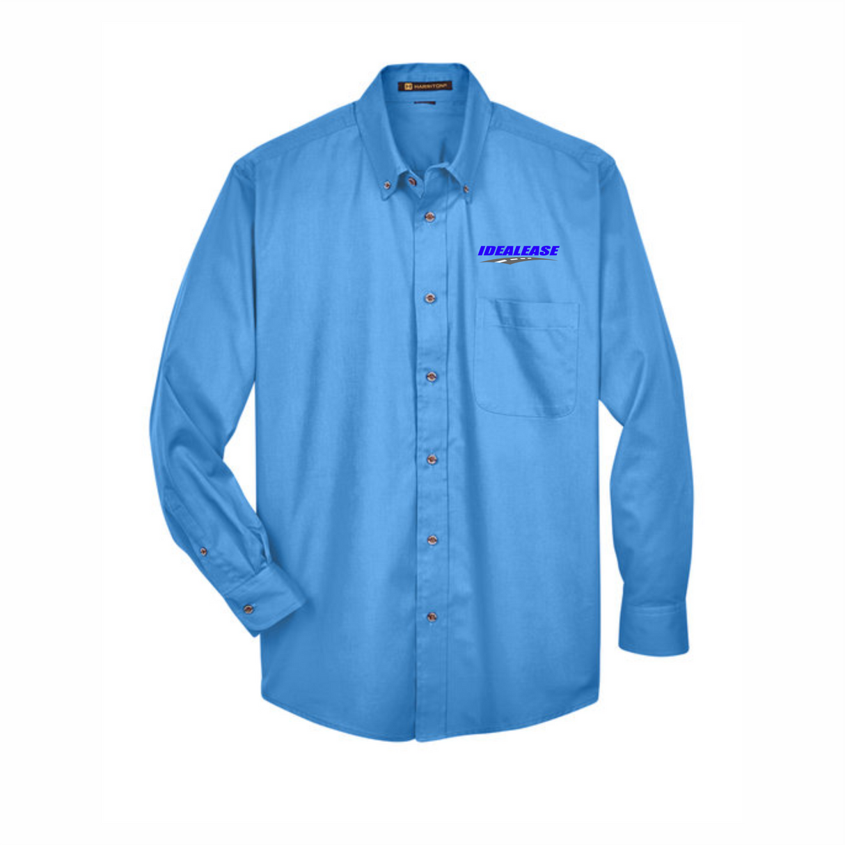 Idealease Easy Blend™ Long-Sleeve Twill Shirt with Stain-Release