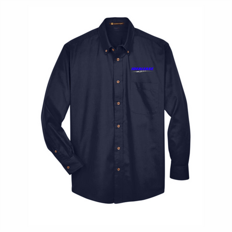 Idealease Easy Blend™ Long-Sleeve Twill Shirt with Stain-Release