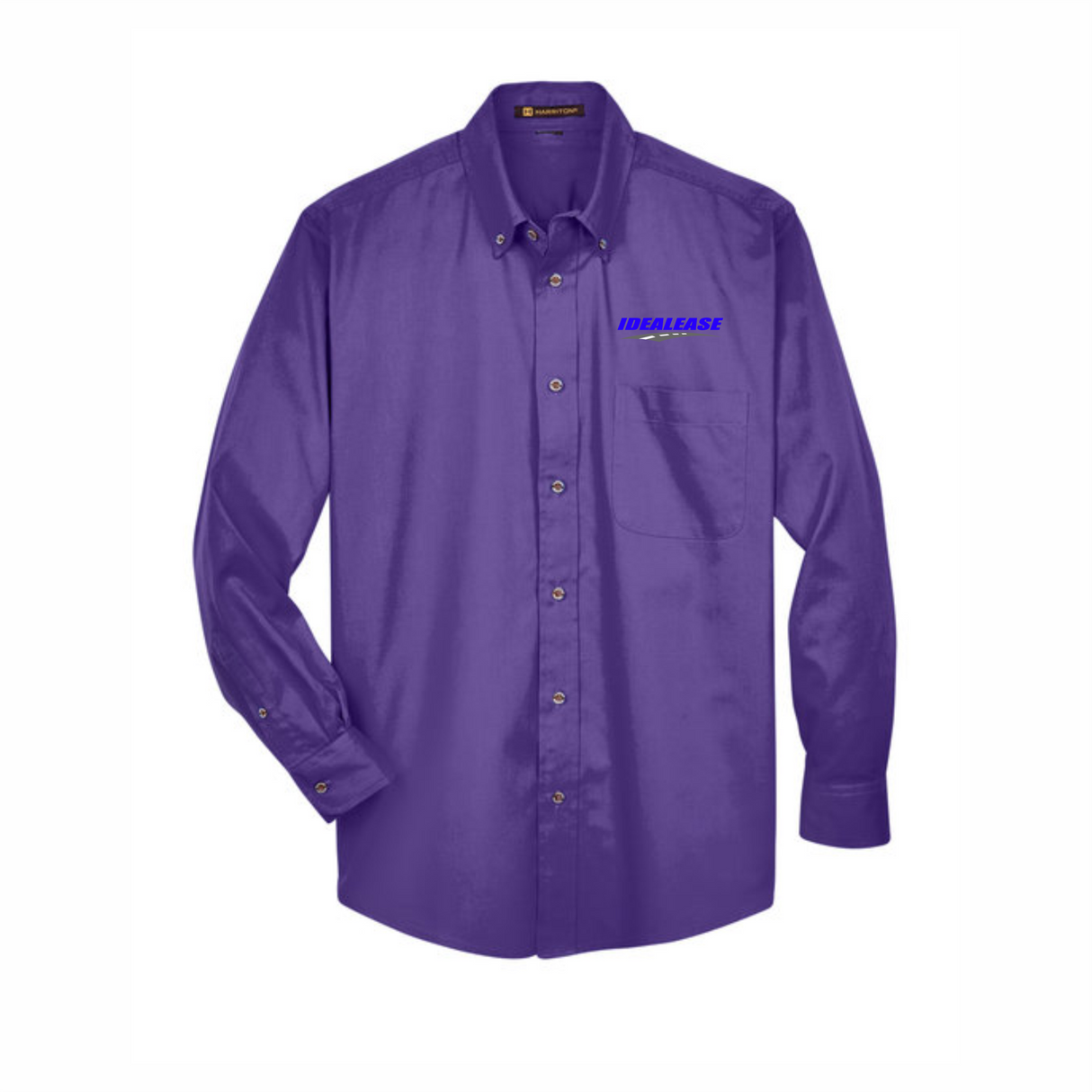 Idealease Easy Blend™ Long-Sleeve Twill Shirt with Stain-Release