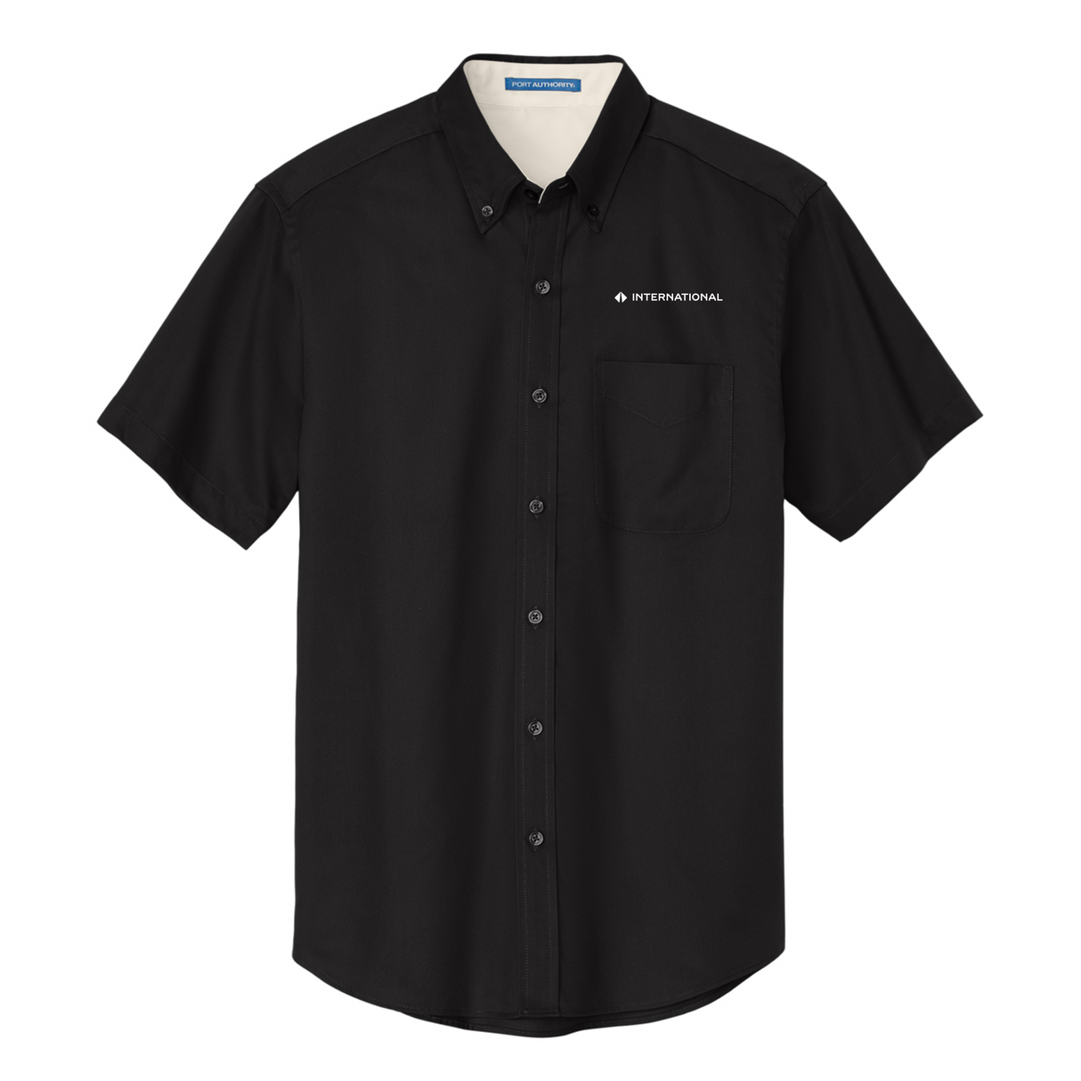 BI International Easy Care Full-Button Shirt