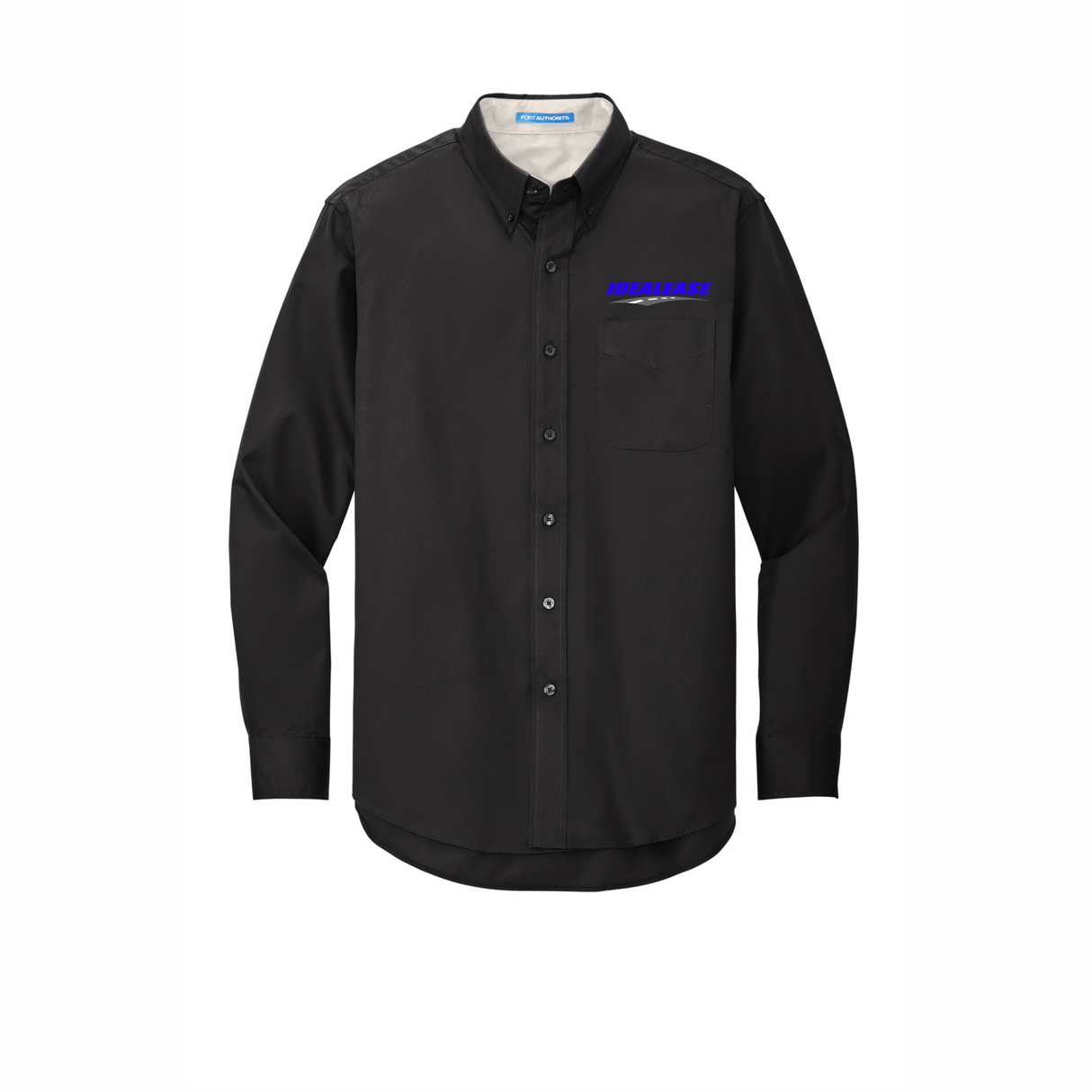 Idealease Long-Sleeve Easy Care Full-Button Shirt