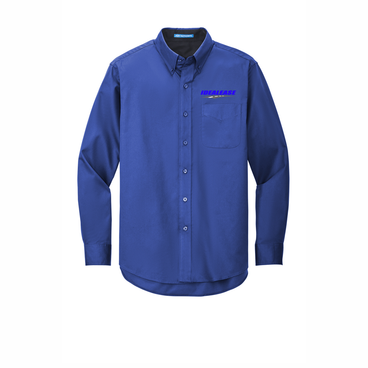 Idealease Long-Sleeve Easy Care Full-Button Shirt