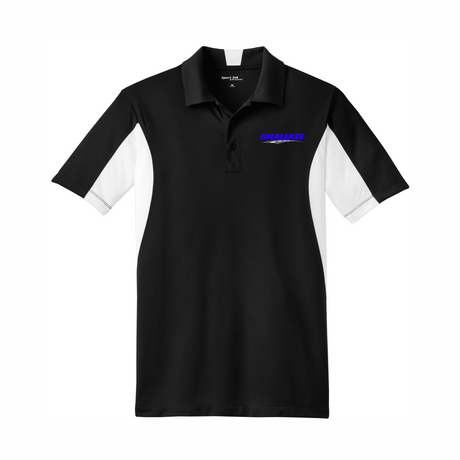 Idealease Official Uniform Side Blocked Micropique Performance Polo
