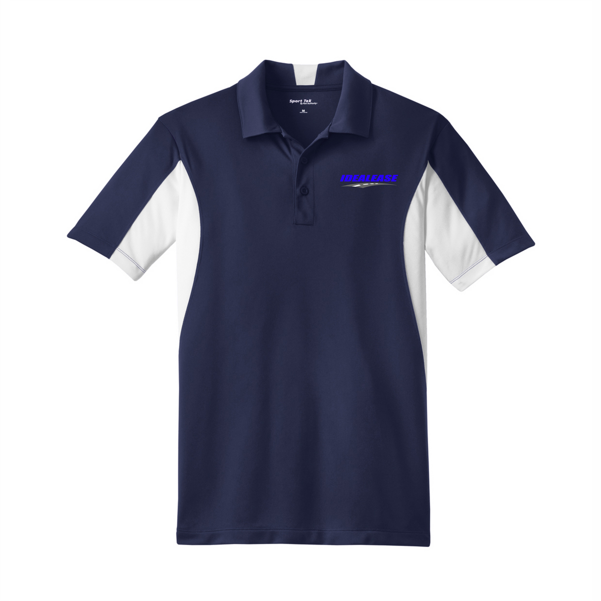 Idealease Official Uniform Side Blocked Micropique Performance Polo