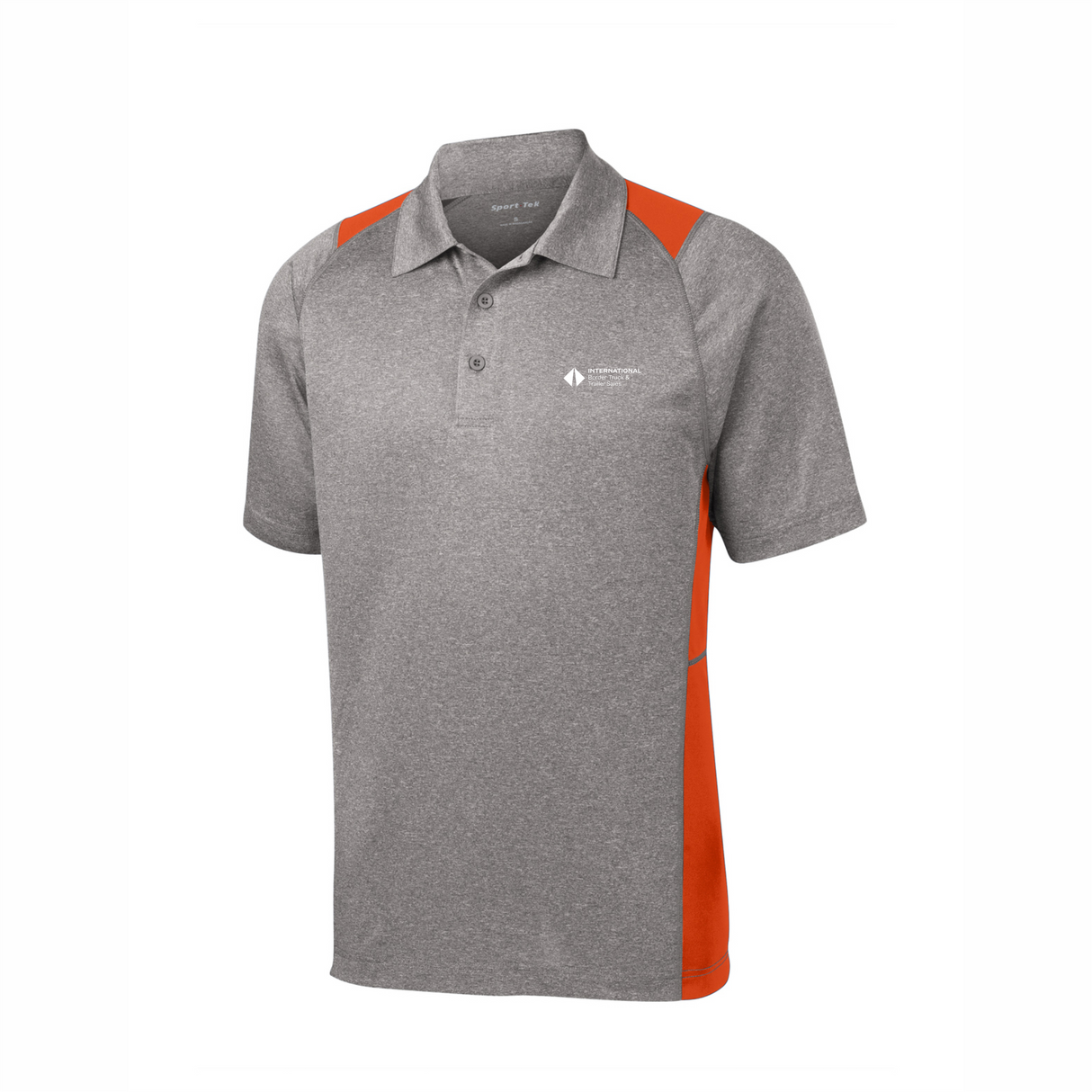 BI T&T Official Uniform Heather Colorblock Performance Polo
