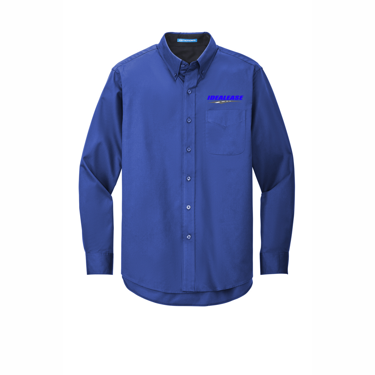 Idealease Tall Long-Sleeve Easy Care Full-Button Shirt