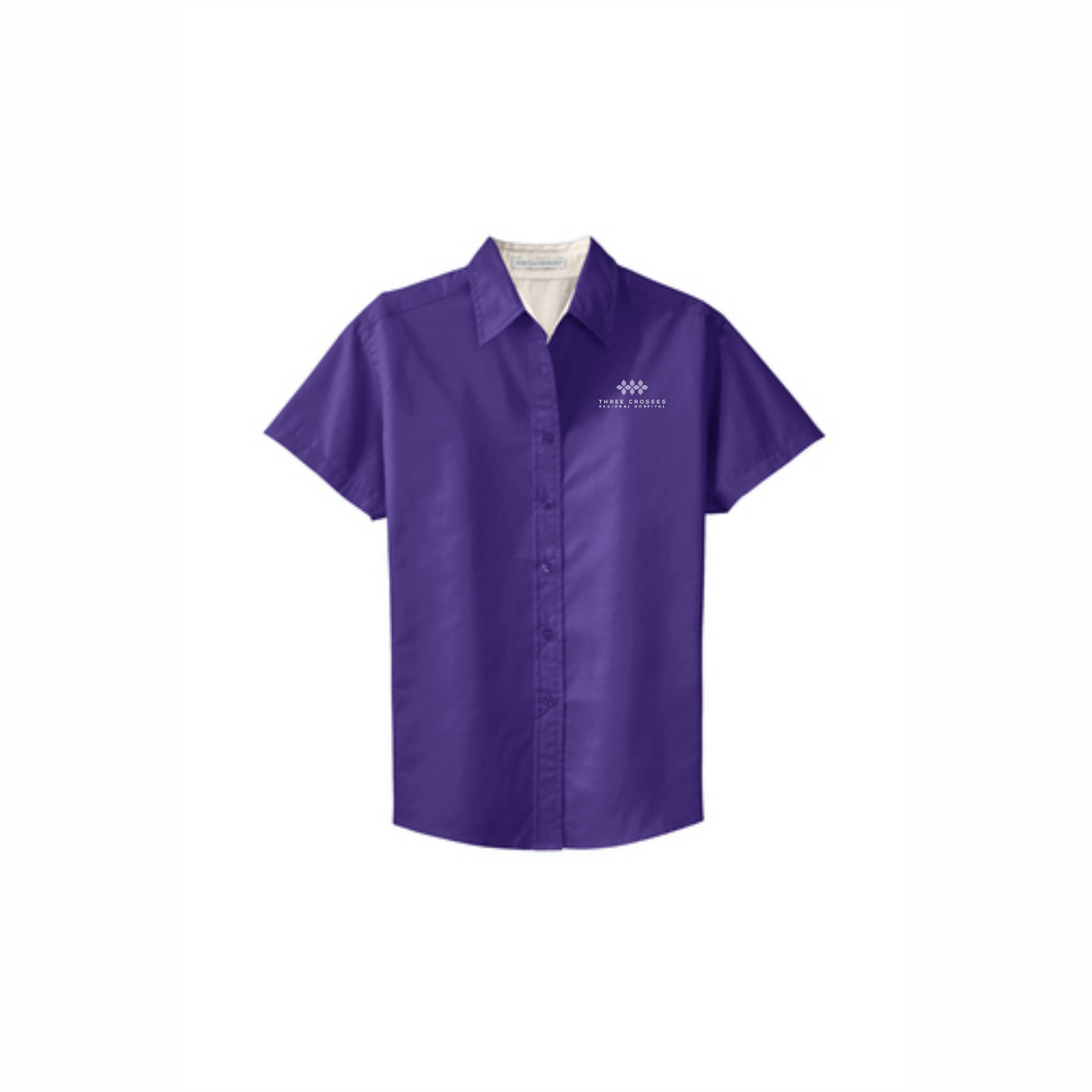 Three Crosses Hospital Women's Short-Sleeve Dress Shirt