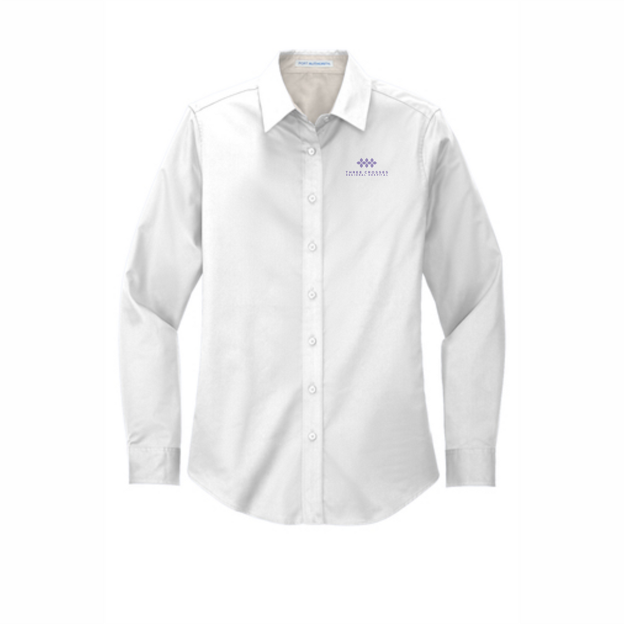 Three Crosses Hospital Women's Long-Sleeve Dress Shirt