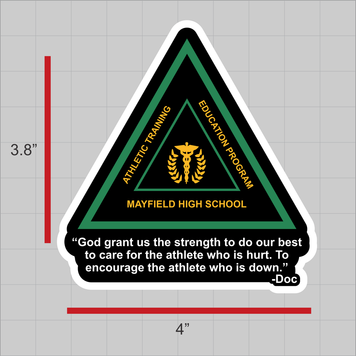 Tim "Doc" Acklin Decal