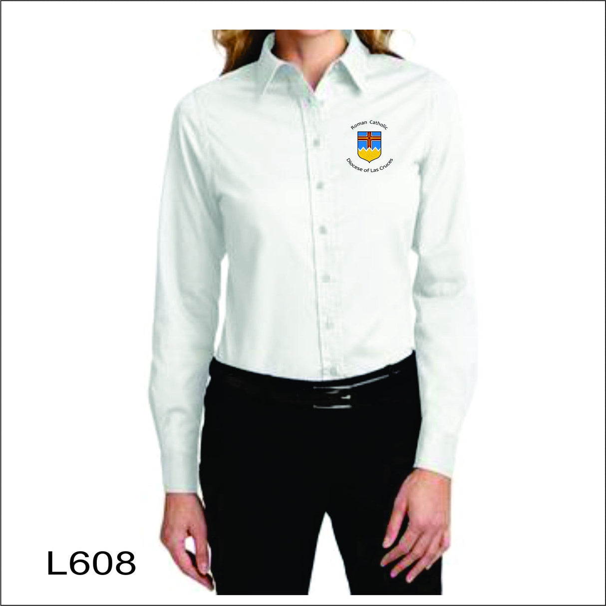 Diocese LC Ladies' Long Sleeve Easy Care Shirt