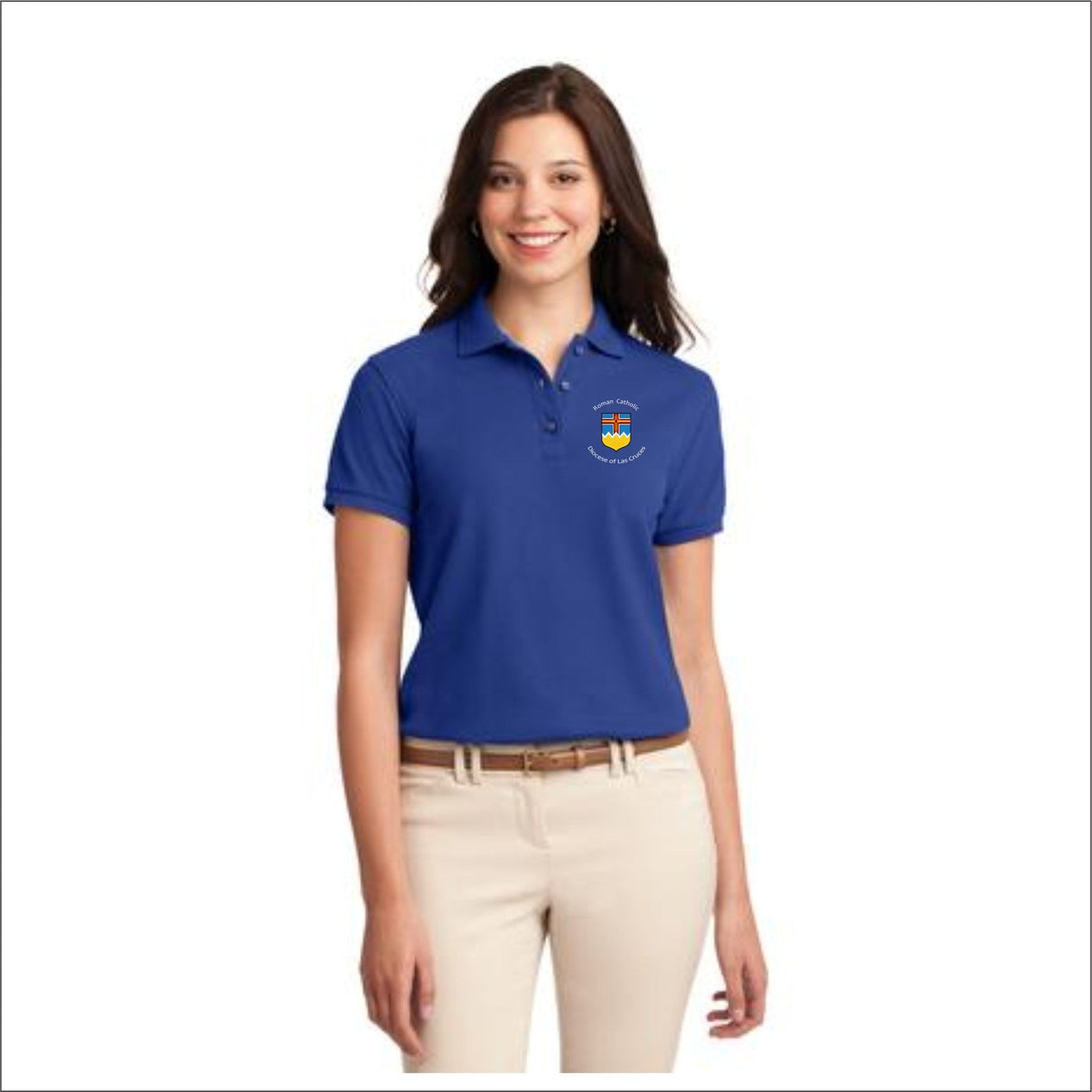 Diocese of Las Cruces Ladies Silk Touch Polo