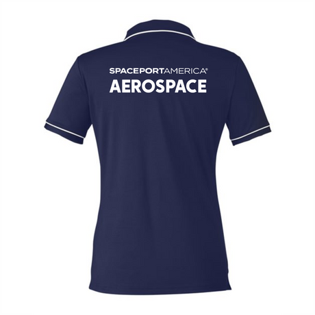 Spaceport America Women's Tipped Polo