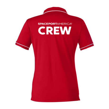 Spaceport America Women's Tipped Polo