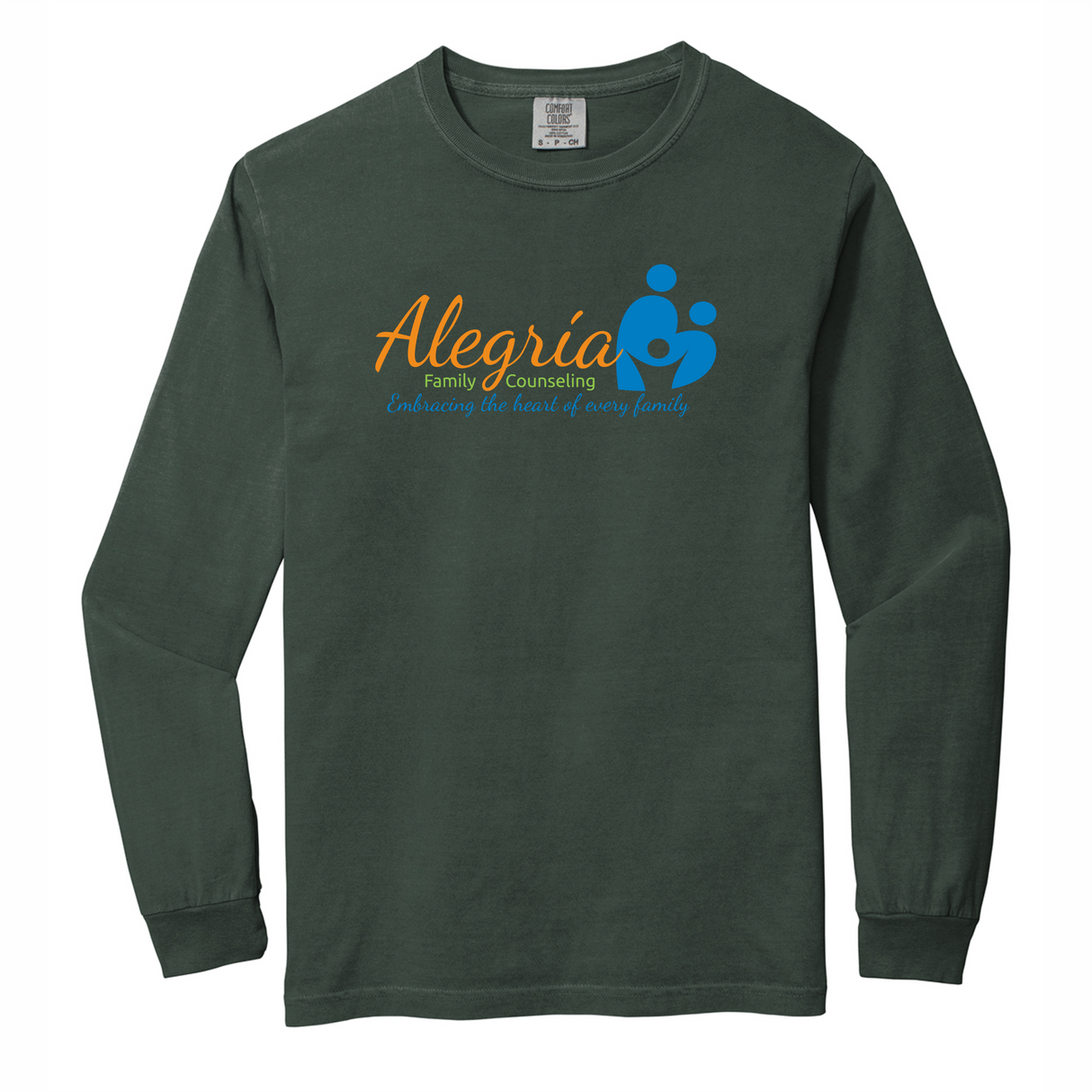 Aprendamos "Alegria" Long-Sleeve Unisex Cotton Tee