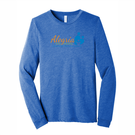 Aprendamos "Alegria" Unisex Long-Sleeve Tri-Blend Tee