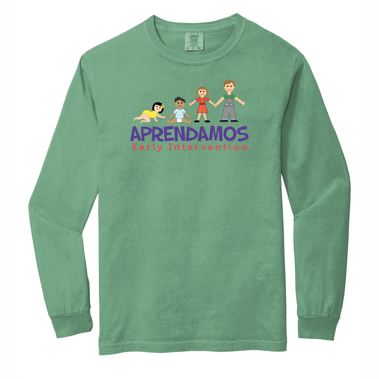 Aprendamos "Early Intervention" Long-Sleeve Unisex Cotton Tee