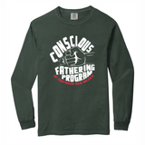 Aprendamos "Conscious Fathering" Long-Sleeve Unisex Cotton Tee