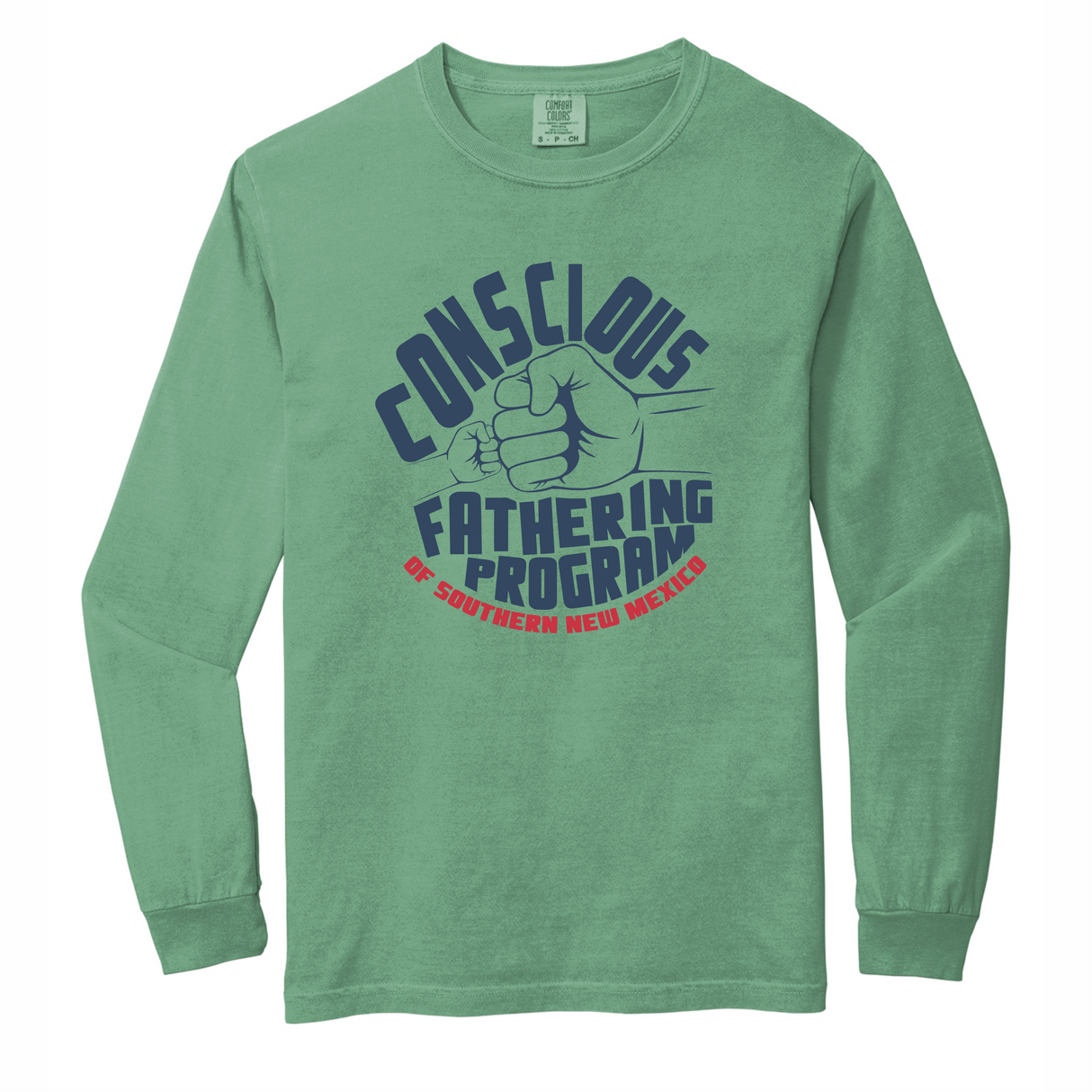 Aprendamos "Conscious Fathering" Long-Sleeve Unisex Cotton Tee