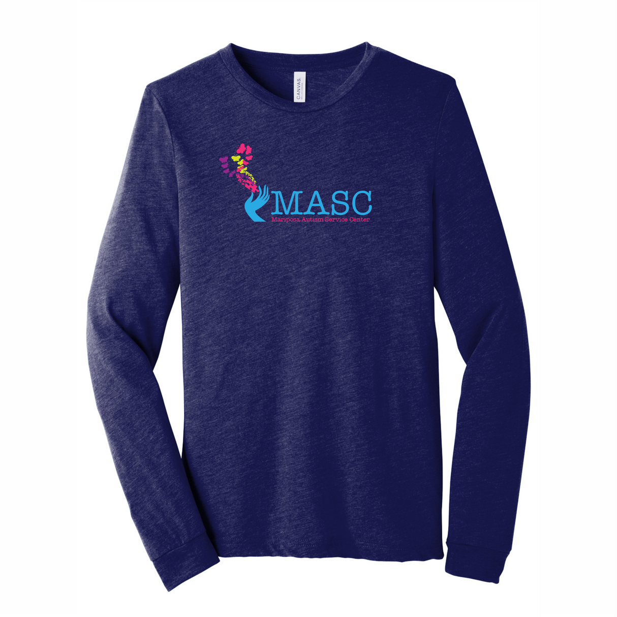 Aprendamos "MASC" Unisex Long-Sleeve Tri-Blend Tee