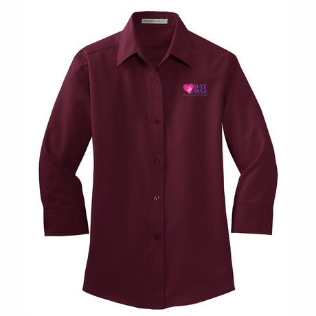 Tresco DayOne Women's 3/4-Sleeve Dress Shirt