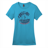 Aprendamos "Conscious Fathering" Women's Cotton Tee