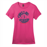 Aprendamos "Conscious Fathering" Women's Cotton Tee